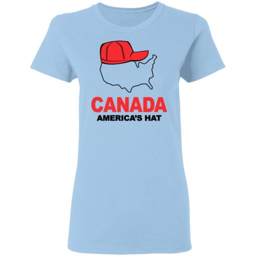 Canada Americas Hat Women T Shirt 1.jpg