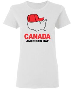 Canada Americas Hat Women T Shirt 2.jpg