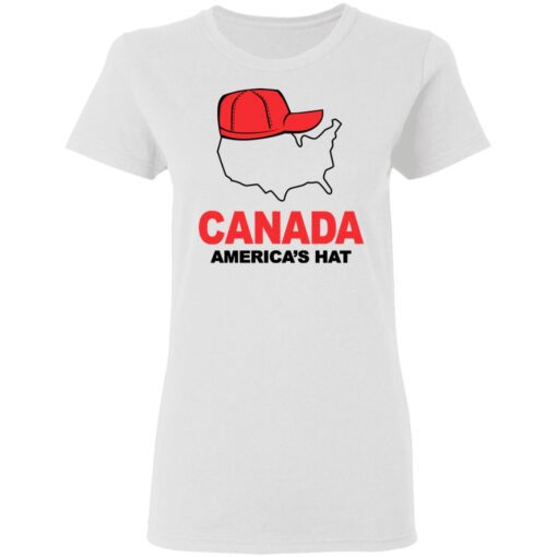 Canada Americas Hat Women T Shirt 2.jpg