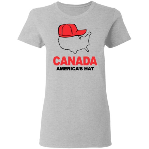 Canada Americas Hat Women T Shirt 3.jpg