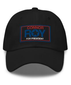 Connor Roy President Classic Dad Hat Black Front 6461a1d983c47.jpg