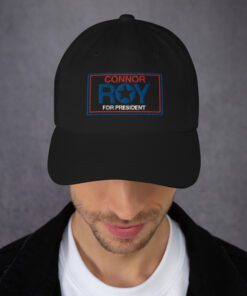 Connor Roy President Classic Dad Hat Black Front 6461a1d9d37ac.jpg