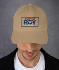 Connor Roy President Classic Dad Hat Khaki Front 6461a1d9d3ed4.jpg