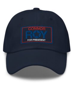 Connor Roy President Classic Dad Hat Navy Front 6461a1d9d3a2a.jpg