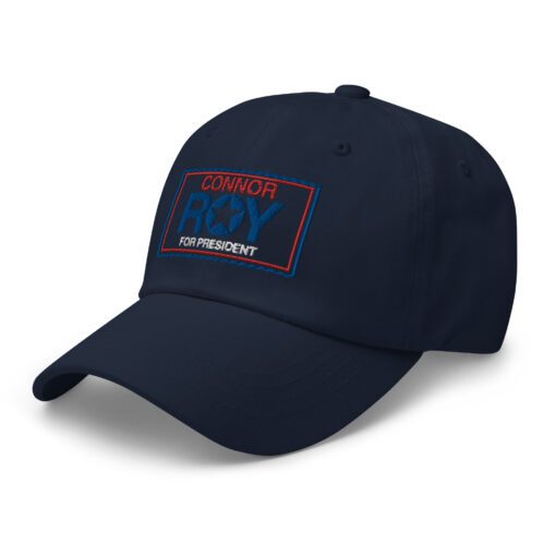 Connor Roy President Classic Dad Hat Navy Left Front 6461a1d9d3c7a.jpg