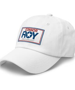 Connor Roy President Classic Dad Hat White Left Front 6461a1d9d43f6.jpg