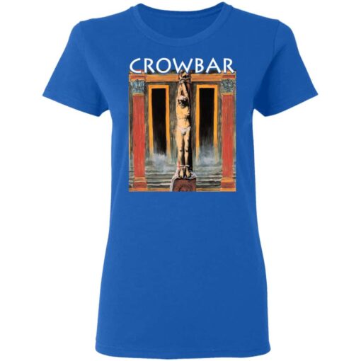 Crowbar Merch All I Had I Gave Women T Shirt Royal Front.jpg