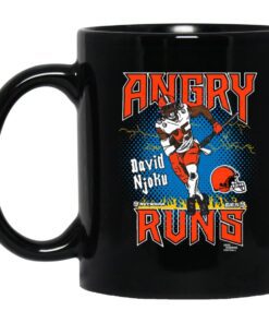 David Njoku Cleveland Browns Homage Unisex Angry Runs Player Mug.jpg