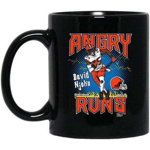 David Njoku Cleveland Browns Homage Unisex Angry Runs Player Mug.jpg