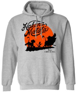 Disney Lion King Hakuna Matata Trio Orange Sunset Hoodie 1.jpg