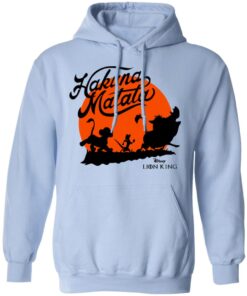 Disney Lion King Hakuna Matata Trio Orange Sunset Hoodie 3.jpg