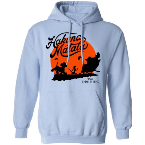 Disney Lion King Hakuna Matata Trio Orange Sunset Hoodie 3.jpg