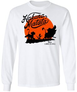 Disney Lion King Hakuna Matata Trio Orange Sunset Long Sleeve 2.jpg