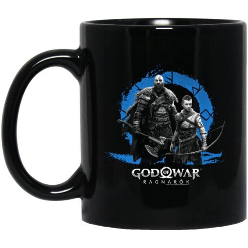 God Of War Ragnarok Icon With Kratos And Atreus Mug.jpg