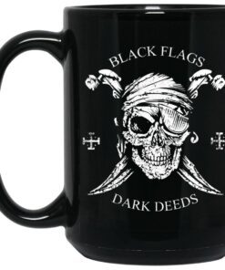 Hl Mencken Black Flags Dark Deeds Mug 1.jpg