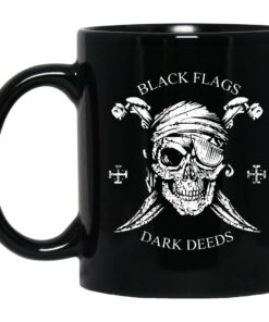 Hl Mencken Black Flags Dark Deeds Mug.jpg