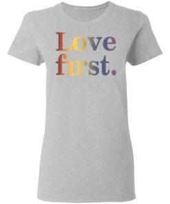 Hoda Kotb Love First Women T Shirt 3.jpg