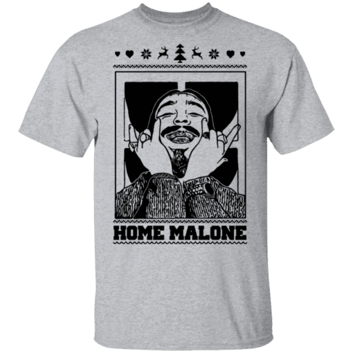 Home Malone T Shirt Sport Grey.png