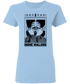 Home Malone Women T Shirt Light Blue.png