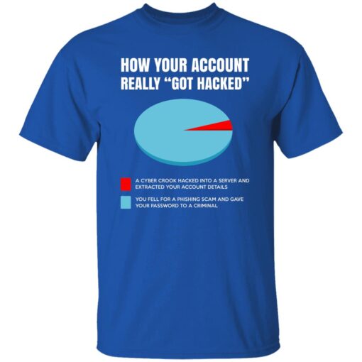 How Your Account Really Got Hacked T Shirt Royal.jpg