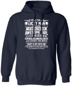 I Am A Lucky Man Dating A Freaking Awesome Girl Has Tattoos Hoodie 1.jpg