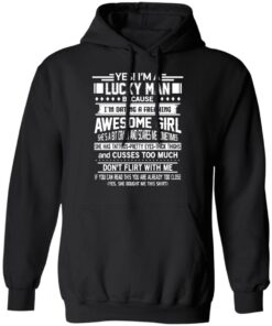 I Am A Lucky Man Dating A Freaking Awesome Girl Has Tattoos Hoodie.jpg