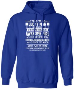 I Am A Lucky Man Dating A Freaking Awesome Girl Has Tattoos Hoodie 3.jpg