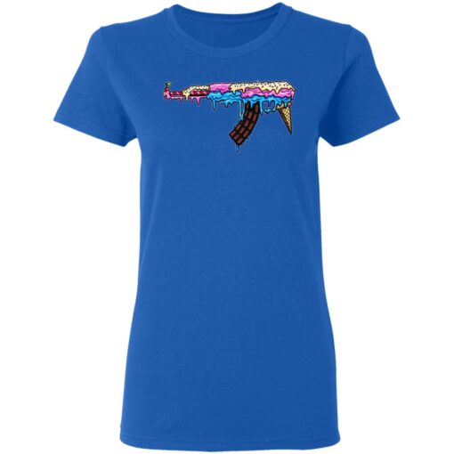 Ice Cream Gun Women T Shirt 3.jpg