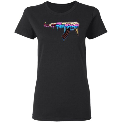 Ice Cream Gun Women T Shirt.jpg