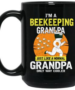 Im A Beekeeping Grandpa Just Like A Normal Grandpa Only Way Cooler Mug 1.jpg