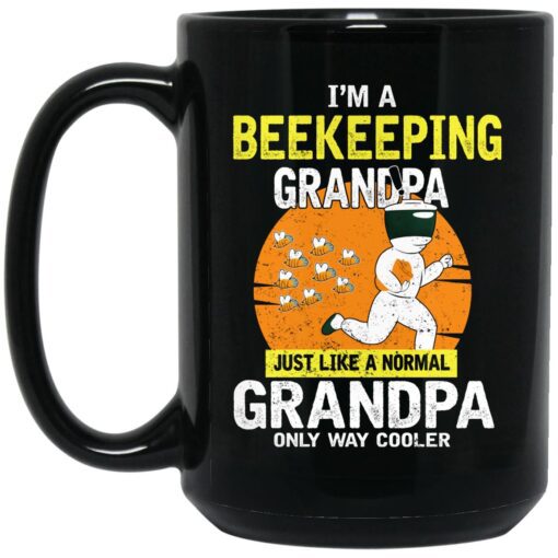 Im A Beekeeping Grandpa Just Like A Normal Grandpa Only Way Cooler Mug 1.jpg