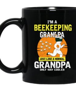 Im A Beekeeping Grandpa Just Like A Normal Grandpa Only Way Cooler Mug.jpg