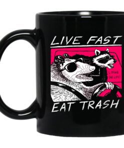 Live Fast Eat Trash Living The Life Mug.jpg