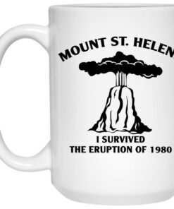 Mount St Helens I Survived The Eruption Of 1980 Mug.jpg