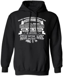 Never Underestimate A Woman Who Loves Blue Cheese She Was Wrong Hoodie Black.png