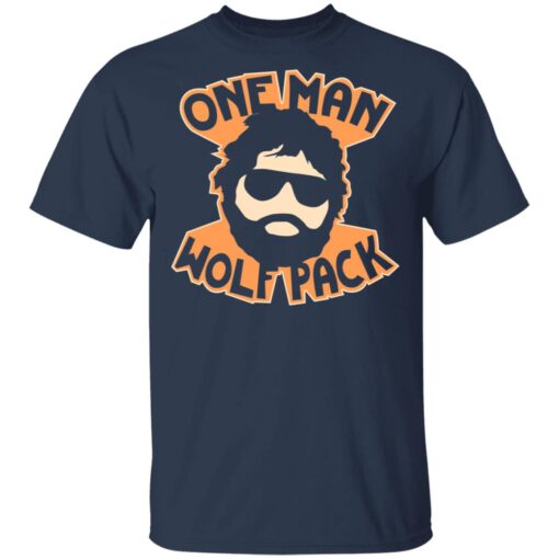 One Man Wolf Pack T Shirt 3.jpg