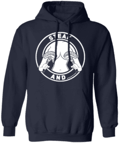 Steak And Titties Hoodie Navy.png