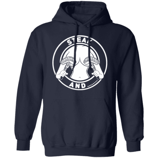 Steak And Titties Hoodie Navy.png