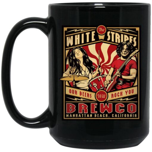 The Brewco White Stripes Our Beers Will Rock You Mug.jpg