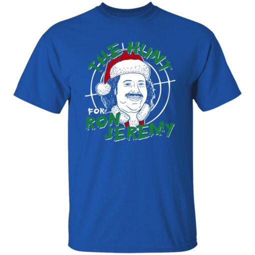 The Hunt For Ron Jeremy T Shirt Royal.jpg