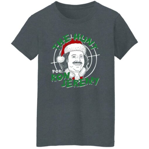 The Hunt For Ron Jeremy Women T Shirt Dark Heather.jpg