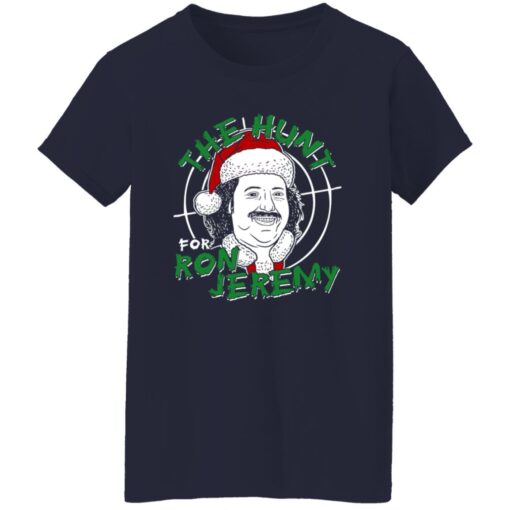 The Hunt For Ron Jeremy Women T Shirt Navy.jpg