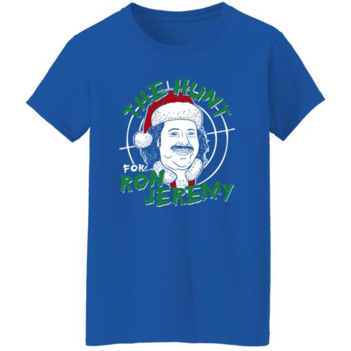 The Hunt For Ron Jeremy Women T Shirt Royal.jpg