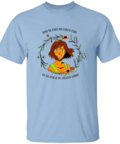 The Legend Of Korra Floral Quote When We Reach Our Lowest Point We Are Open To The Greatest Change Shirt.jpg