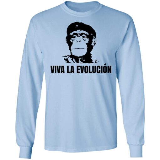 Viva La Evolucion Che Guevara Funny Long Sleeve 1.jpg