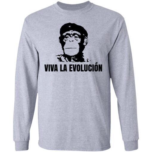 Viva La Evolucion Che Guevara Funny Long Sleeve 3.jpg