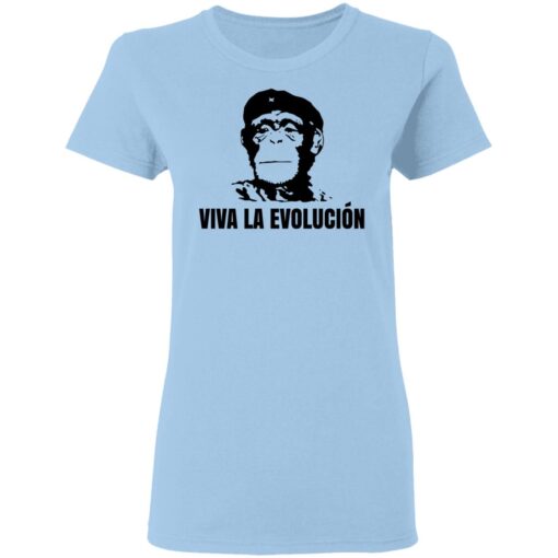 Viva La Evolucion Che Guevara Funny Women T Shirt 1.jpg