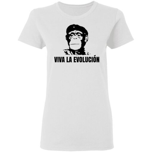 Viva La Evolucion Che Guevara Funny Women T Shirt 2.jpg