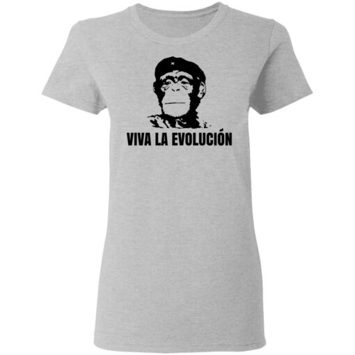 Viva La Evolucion Che Guevara Funny Women T Shirt 3.jpg