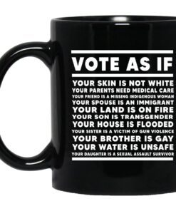 Vote As If Your Skin Is Not White Mug.jpg